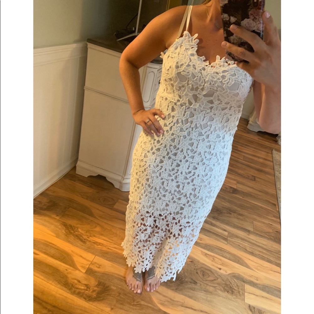 White Lace Dress